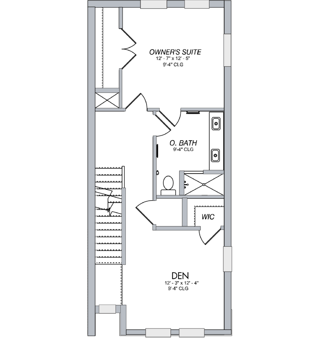 Third Floor floorplan
