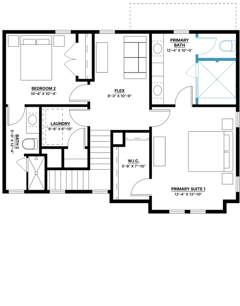 Third Floor floorplan