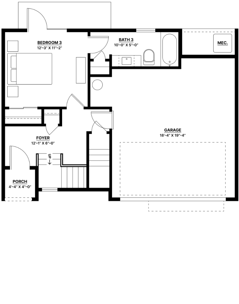 Second Floor floorplan