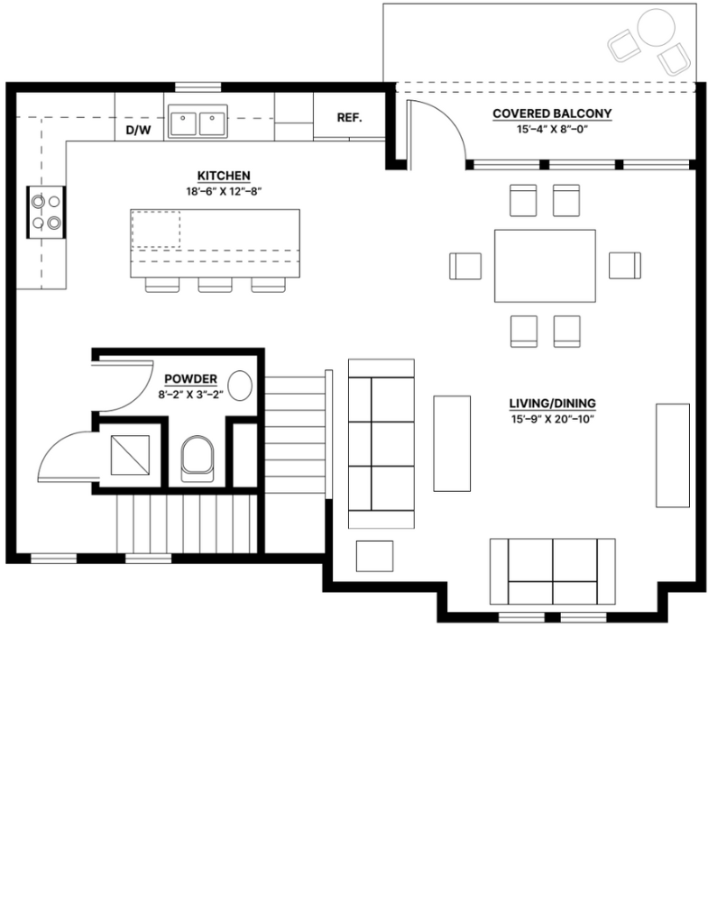 Third Floor floorplan