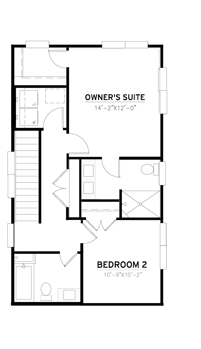 Second Floor floorplan