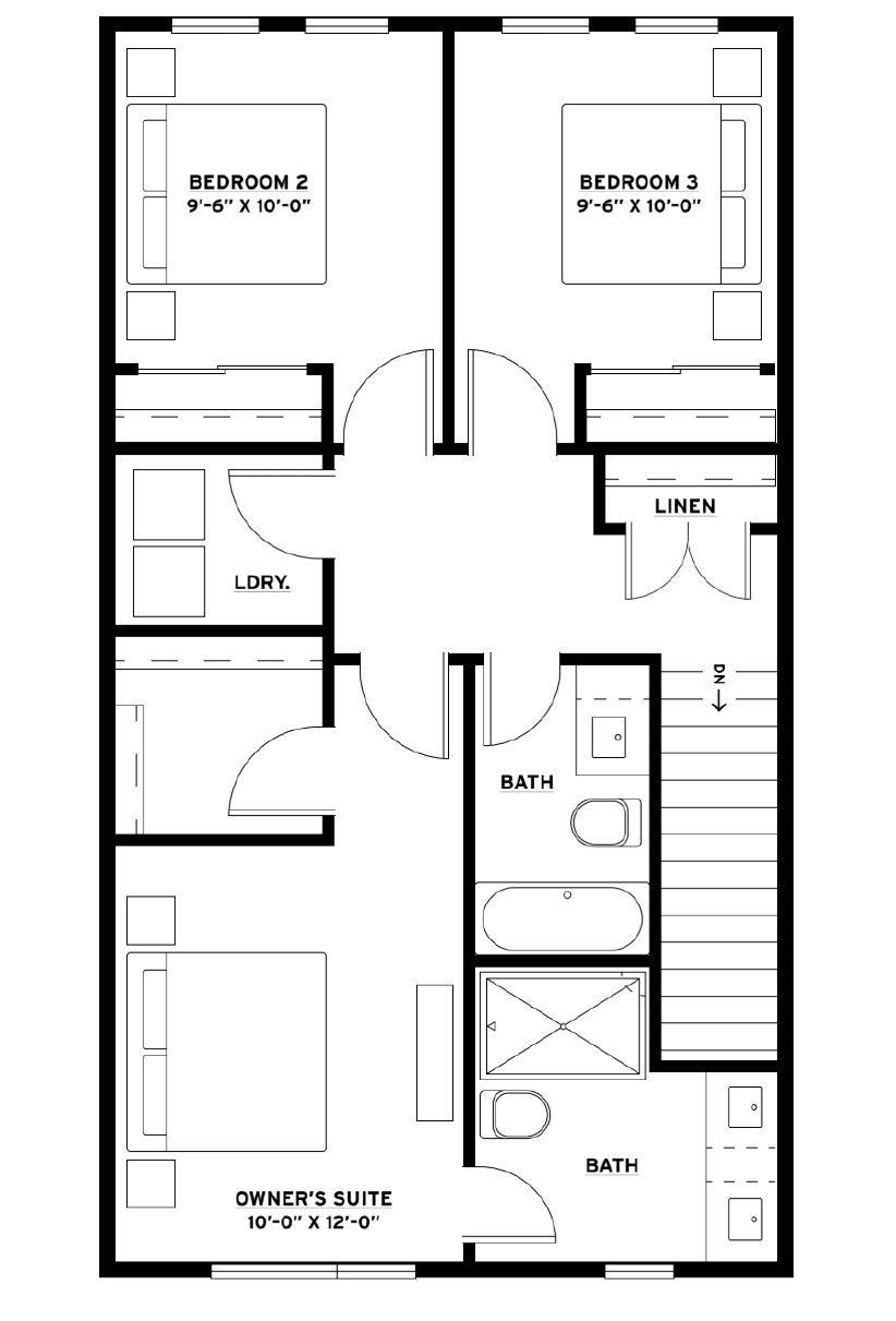 Third Floor floorplan