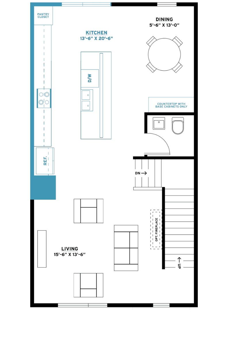 Second Floor floorplan