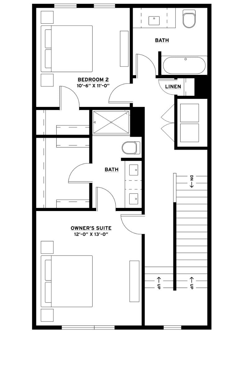 Third Floor floorplan