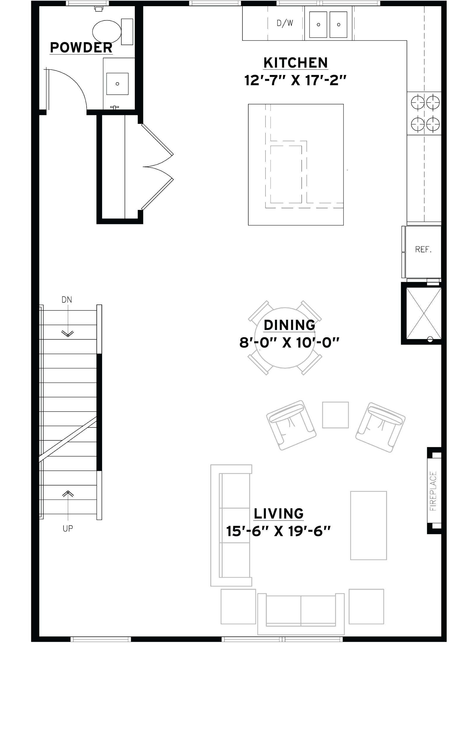 Second Floor floorplan