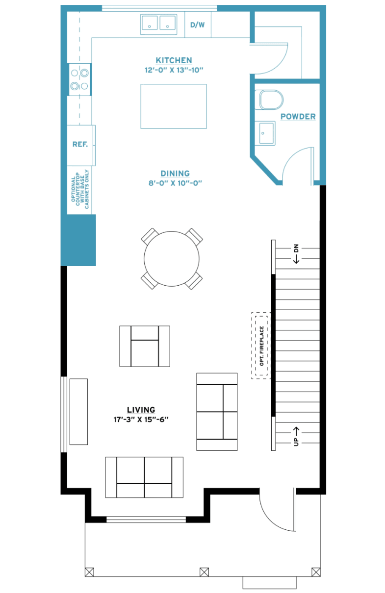Second Floor floorplan