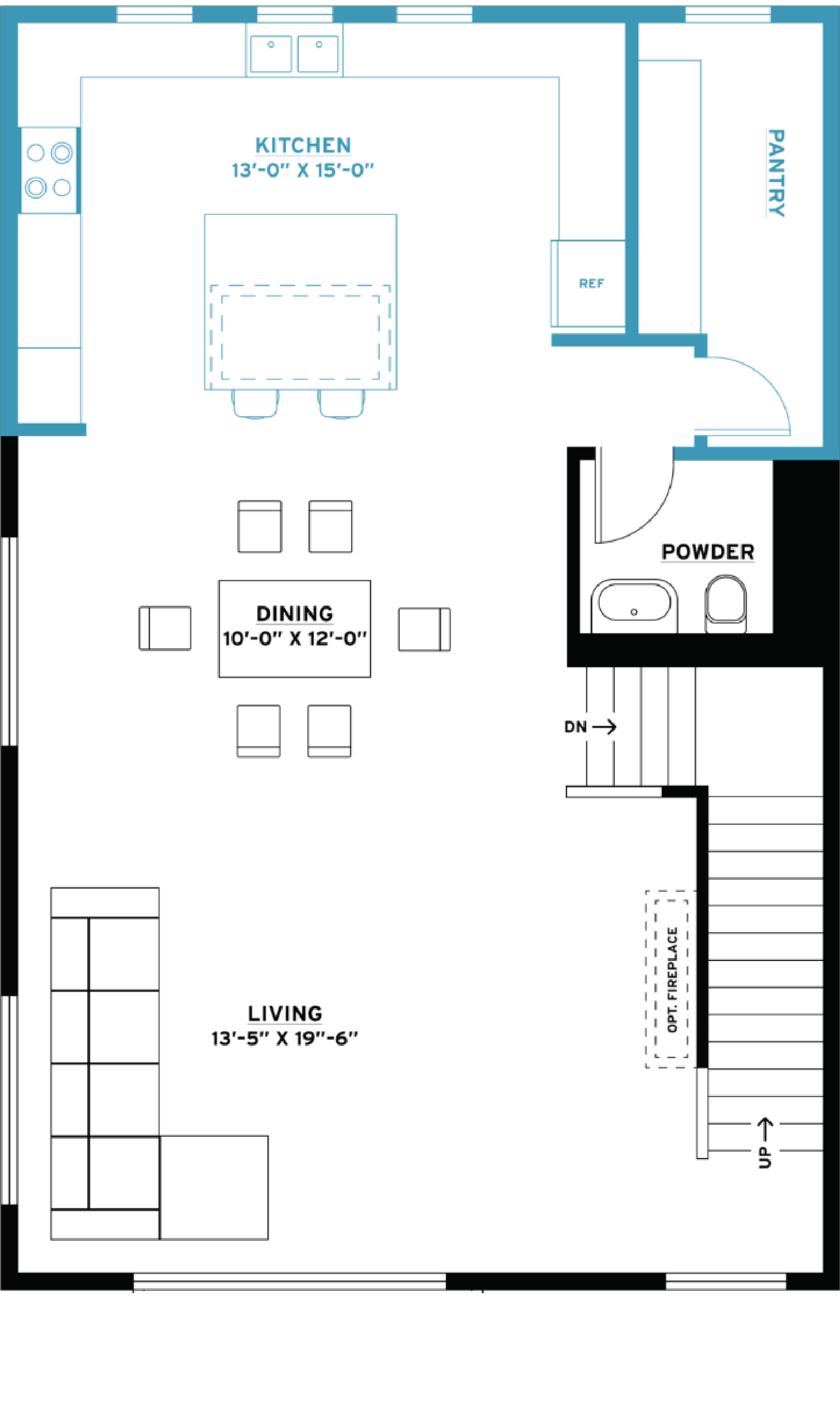 Second Floor floorplan