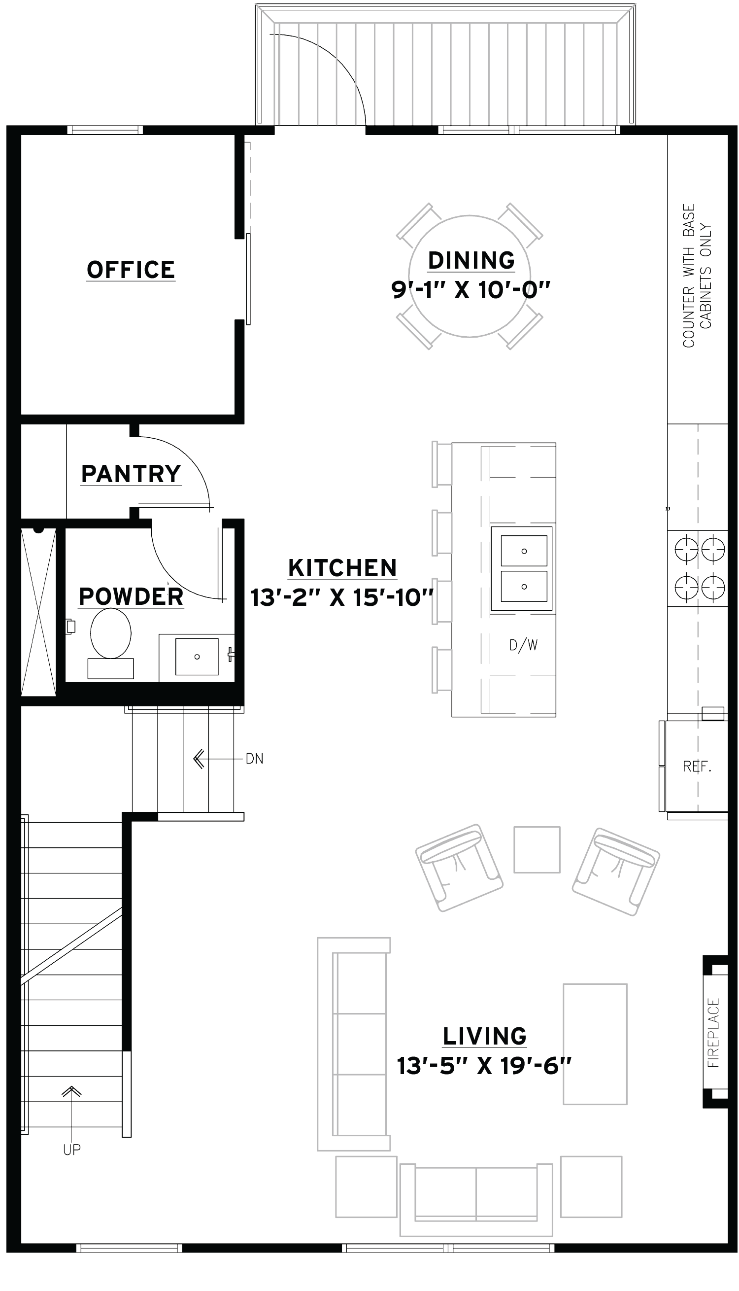 Second Floor floorplan