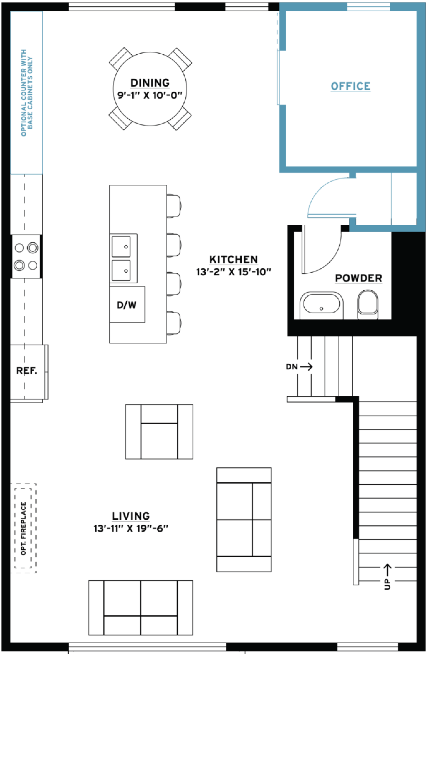 Second Floor floorplan