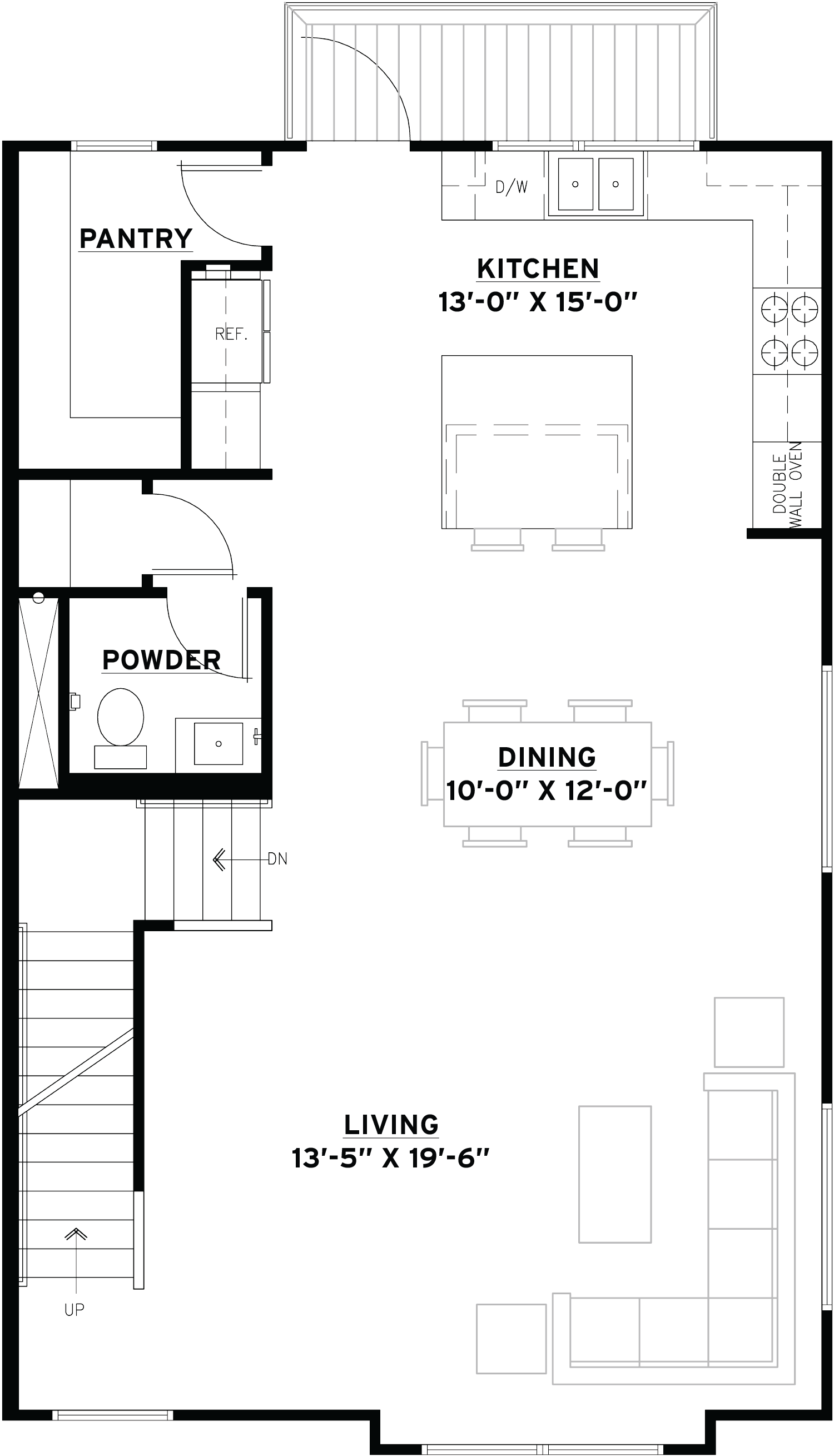 Second Floor floorplan