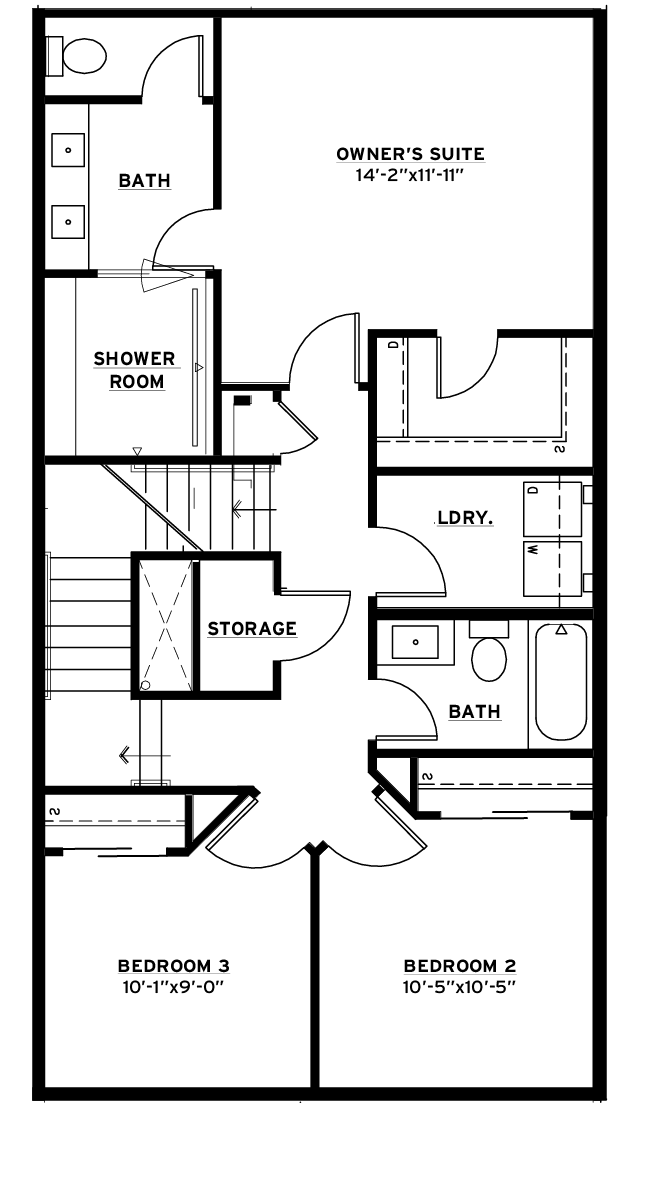 Third Floor floorplan