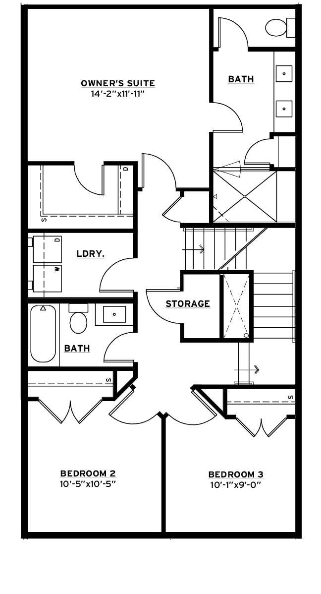 Third Floor floorplan