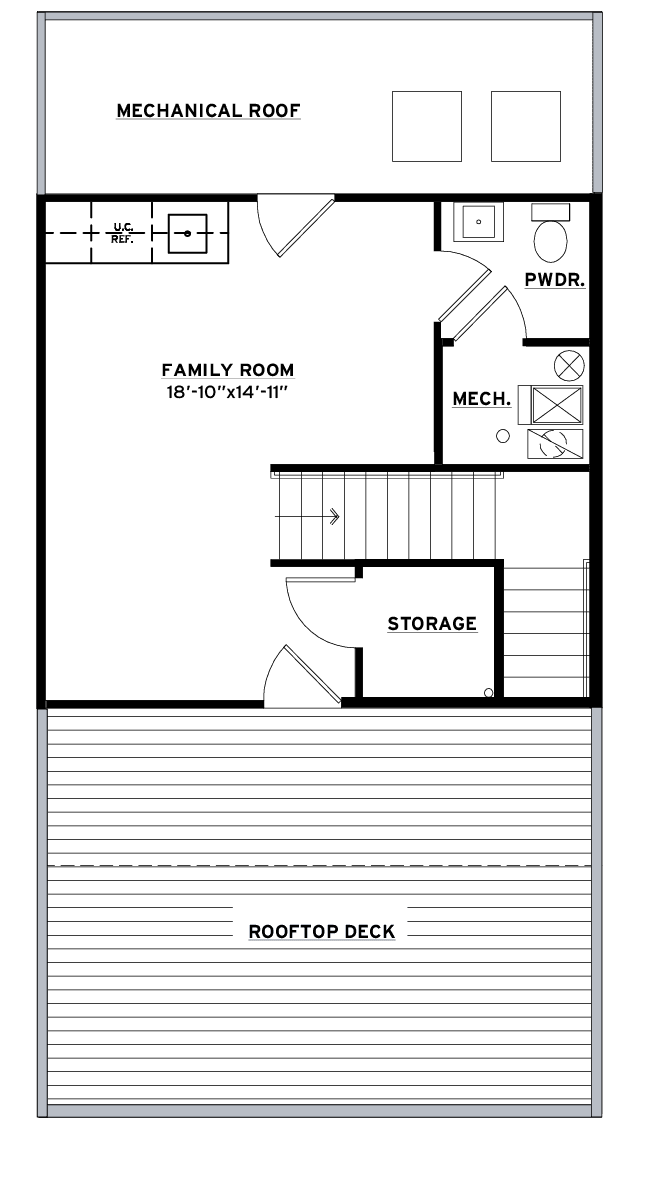 Fourth Floor floorplan