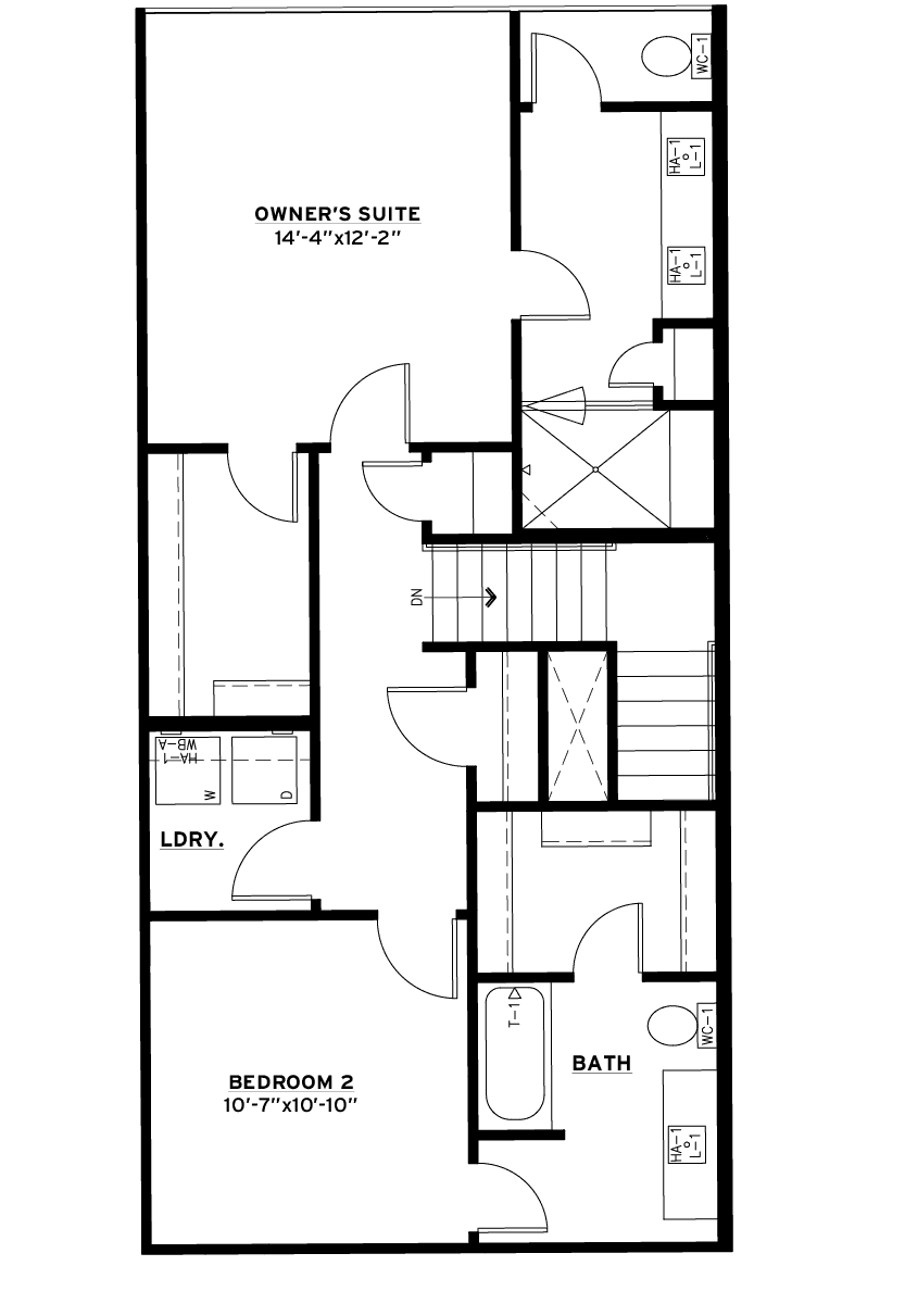 Third Floor floorplan