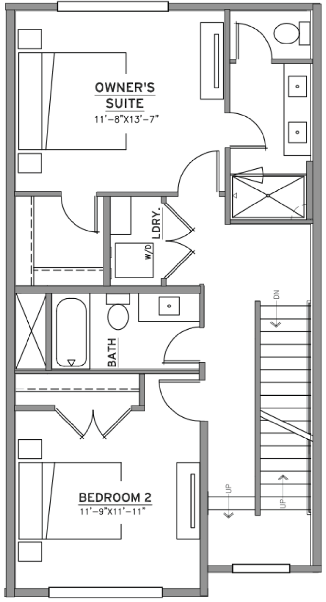 Third Floor floorplan