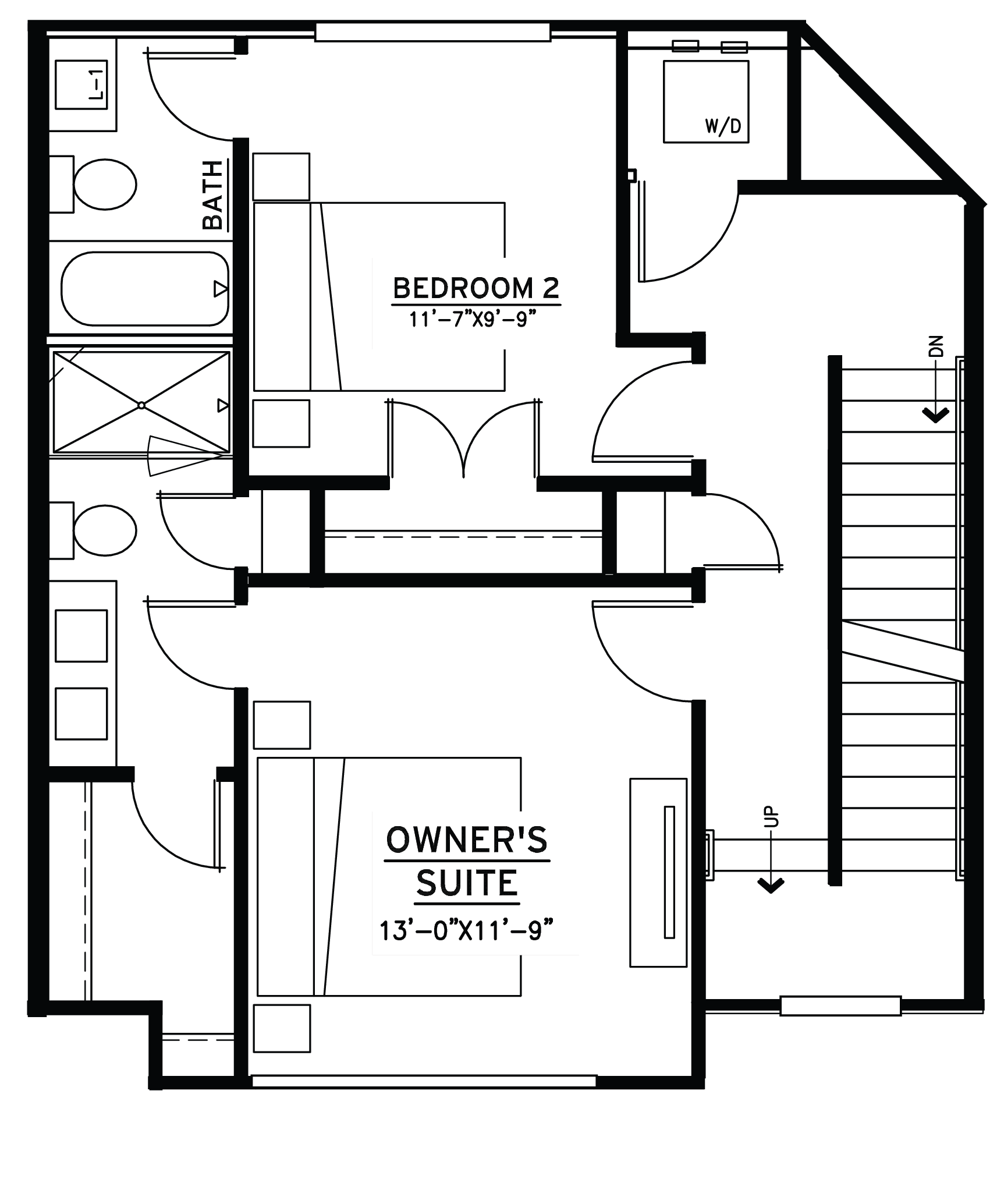 Third Floor floorplan