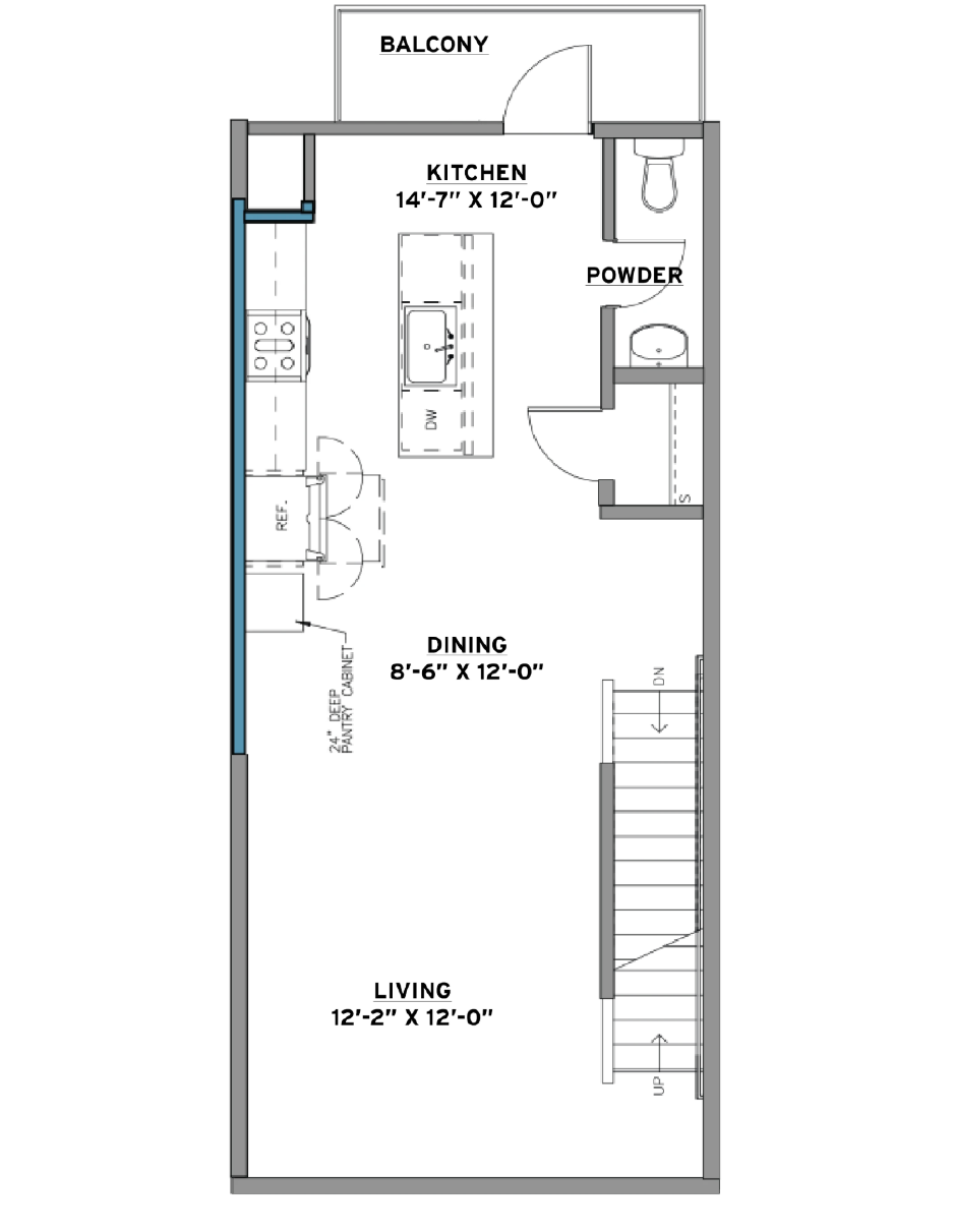 Second Floor floorplan