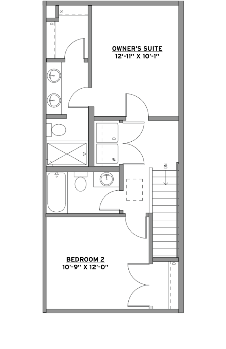 Third Floor floorplan