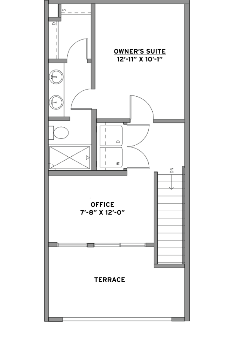 Third Floor floorplan