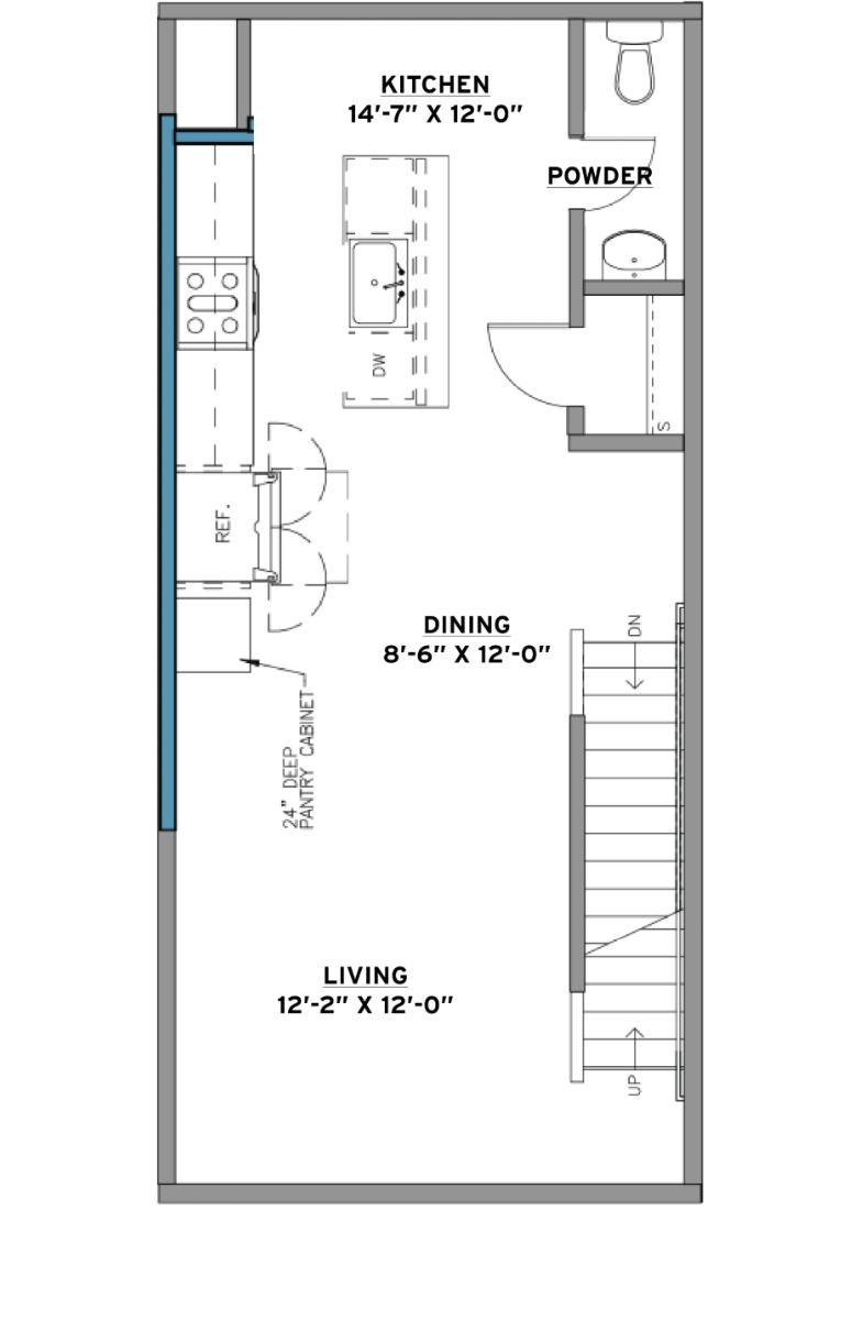 Second Floor floorplan