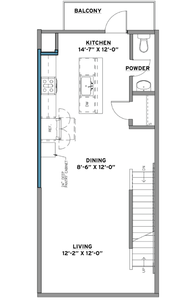 Second Floor floorplan