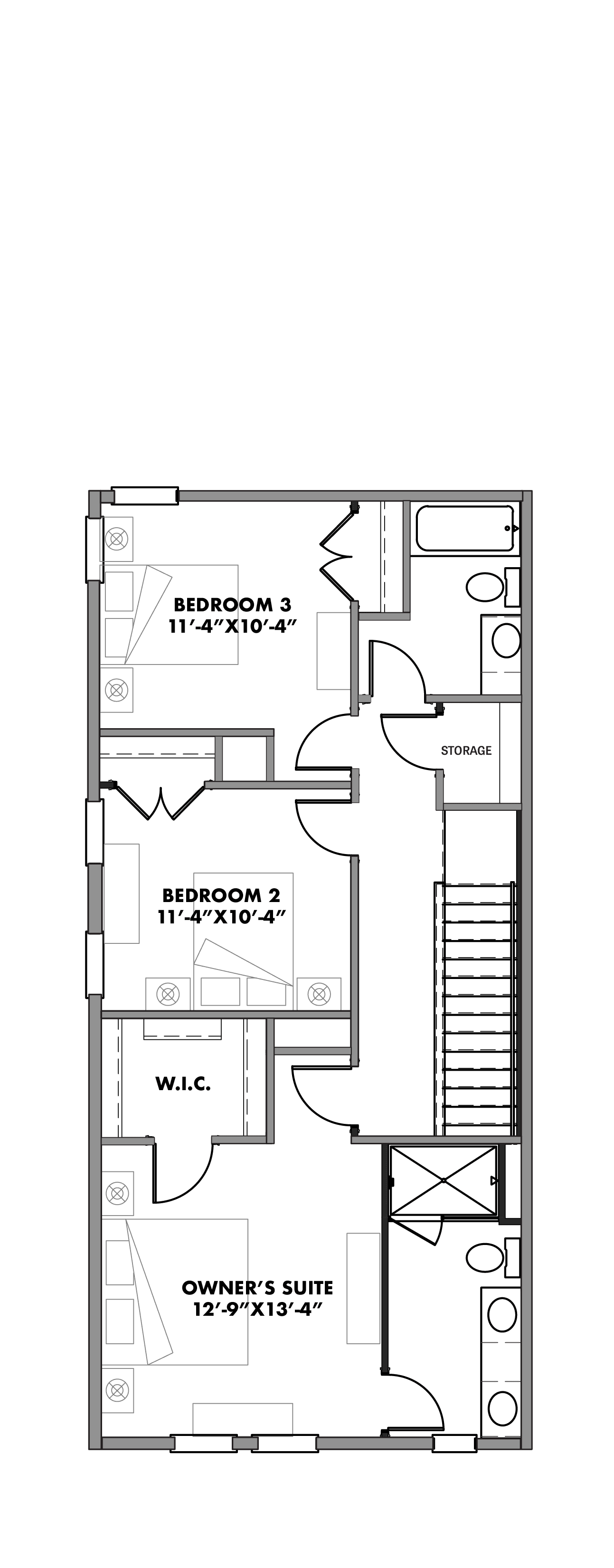 Second Floor floorplan